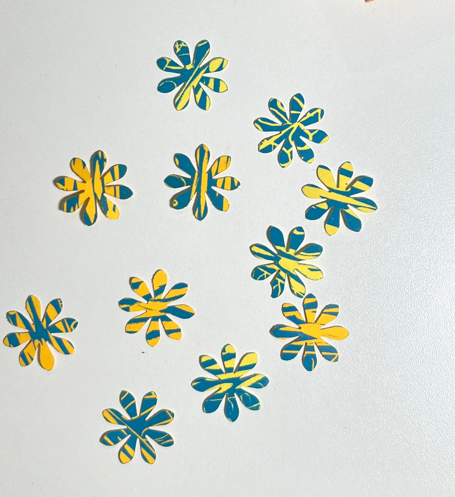 Lino Print Confetti