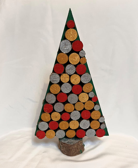 Wooden Christmas Tree Ornament